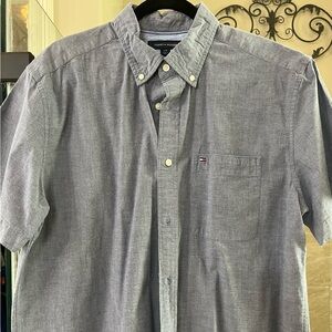 Tommy Hilfiger Charcoal Classic Fit Shirt